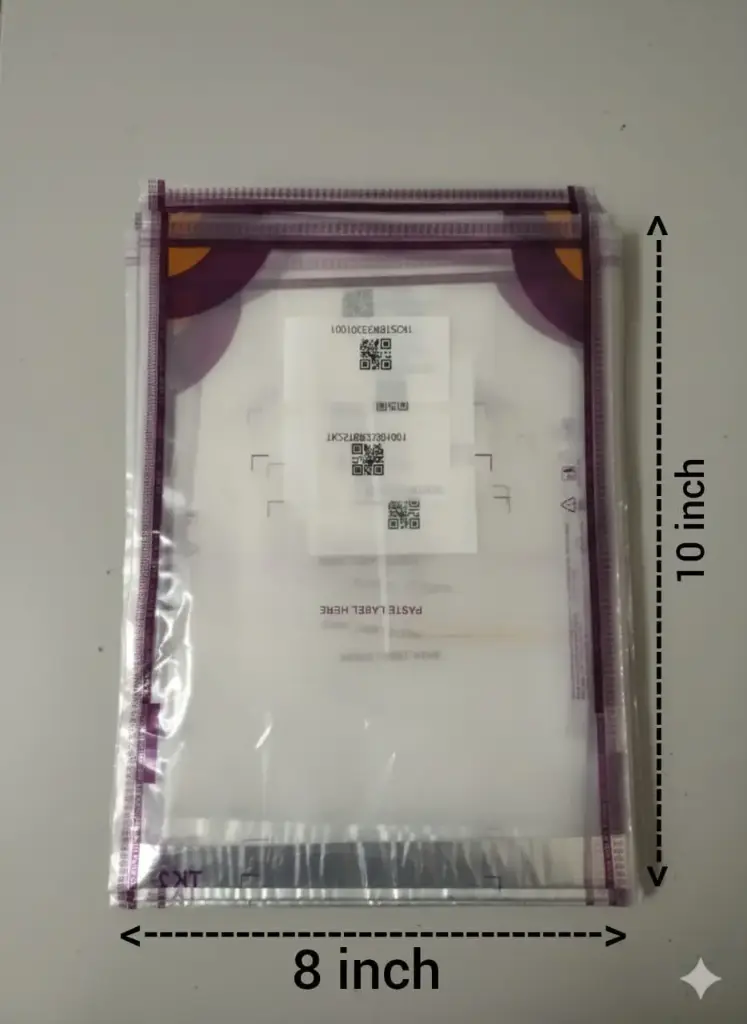 Meesho barcode polybags (60 piece)