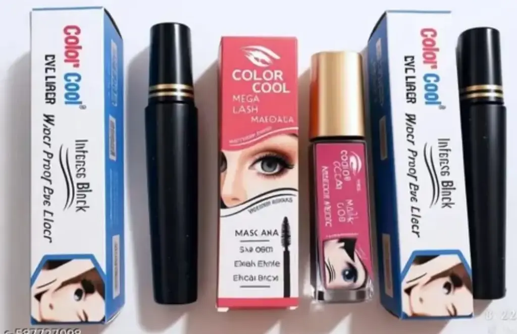 Eyeliner and Mascara